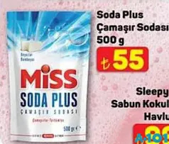 SODA PLUS ÇAMAŞIR SODASI 500 G fiyat ve kampanya bilgisi